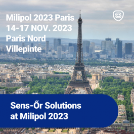 A Sens-Őr Solutions részt vesz a párizsi Milipol 2023 szakkiállításon